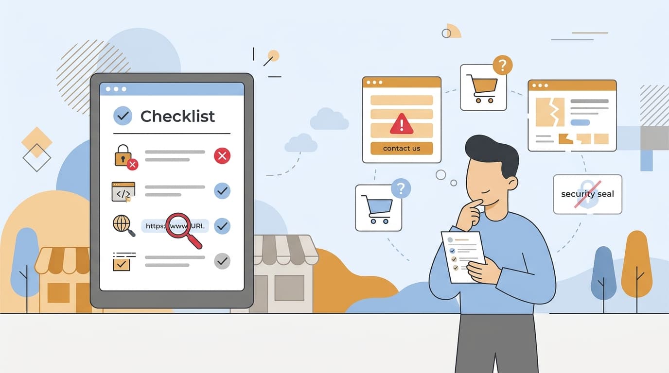 Signs of a Fake Website: A Red-Flag Checklist for Scam Online Stores